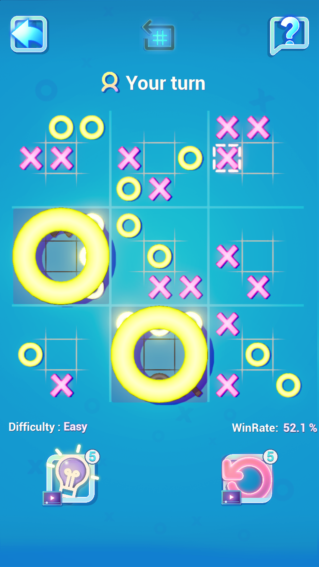 Super Tic-Tac-Toe Game Screenshot